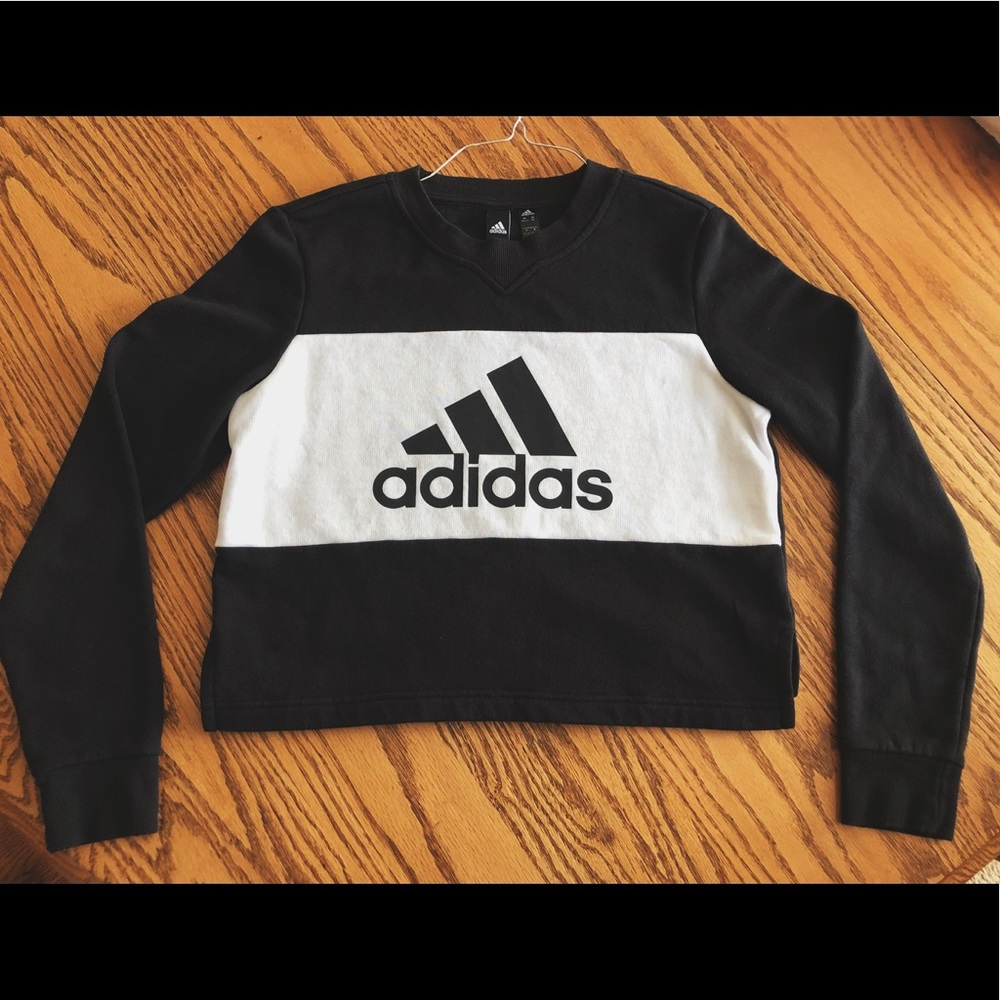 Adidas crop sweater (women’s XS)